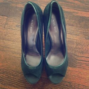 Nine West Emerald Peep Toe